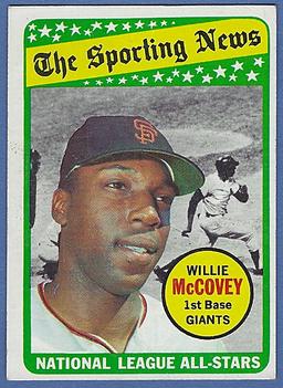 1969 Topps #416 Willie McCovey AS San Francisco Giants