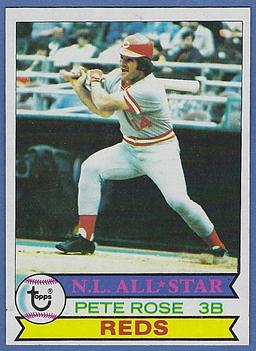 Sharp 1979 Topps #650 Pete Rose Cincinnati Reds