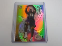 1999-00 SKYBOX E-X SHAQUILLE O'NEAL HOLOFOIL RARE LAKERS