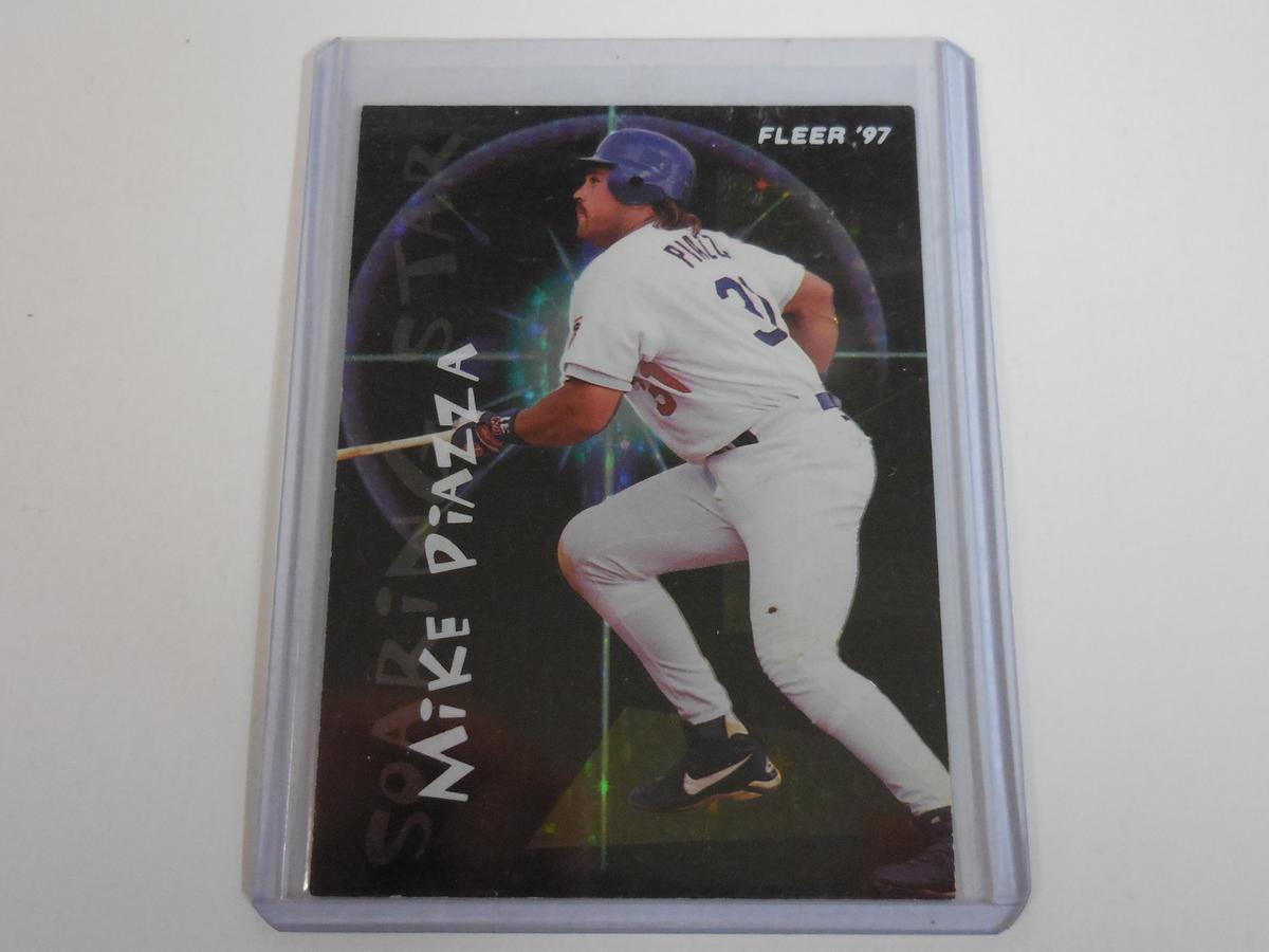 1997 FLEER MIKE PIAZZA SOARING STAR LOS ANGELES DODGERS