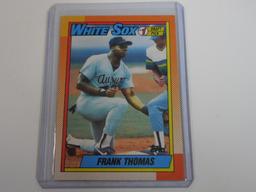 1990 TOPPS BASEBALL FRANK THOMAS ROOKIE CARD WHITE SOX HOF RC