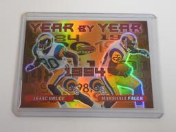 2000 BOWMAN'S BEST ISAAC BRUCE MARSHALL FAULK YEAR BY YEAR