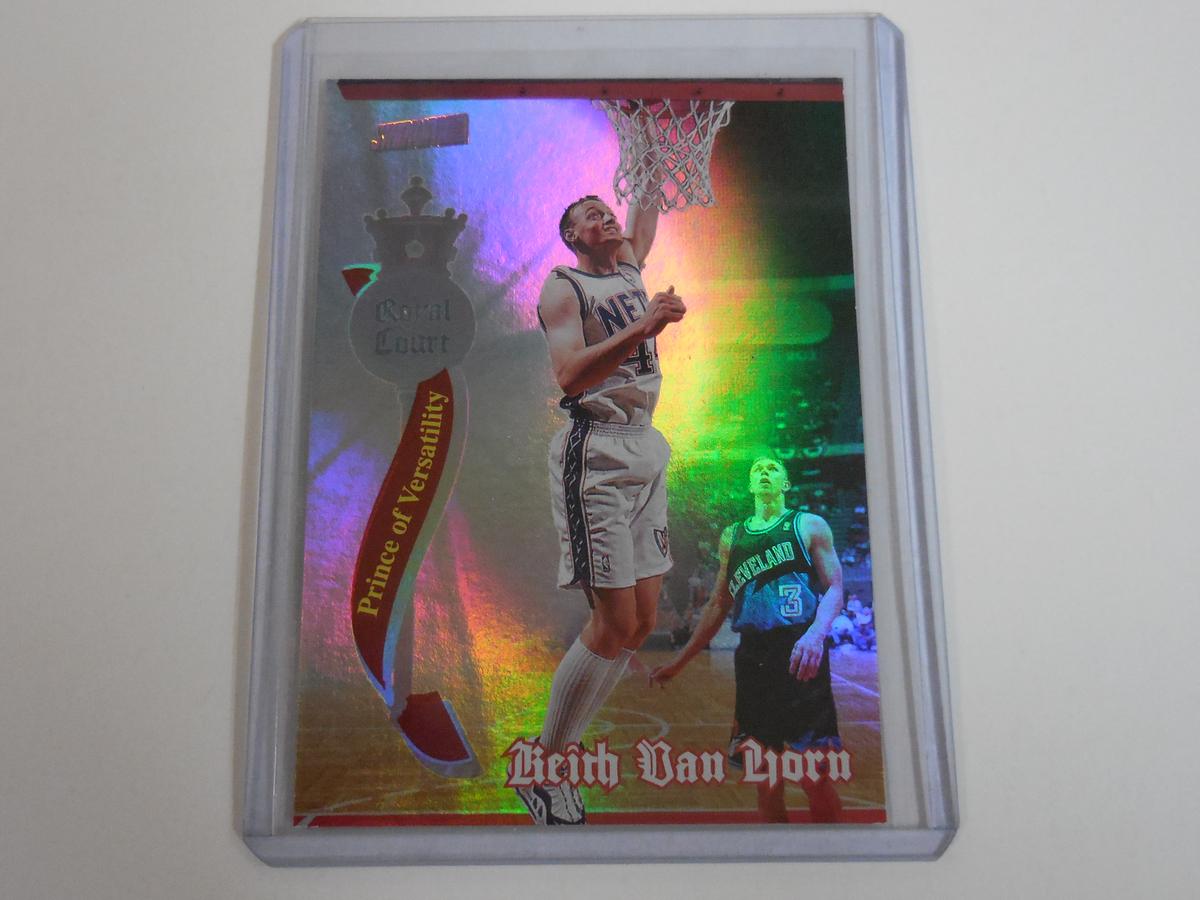 1997-98 TOPPS STADIUM CLUB KEITH VAN HORN ROYAL COURT ROOKIE CARD HOLO