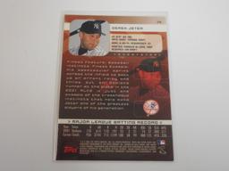 2002 TOPPS FINEST BASEBALL #14 DEREK JETER NEW YORK YANKEES