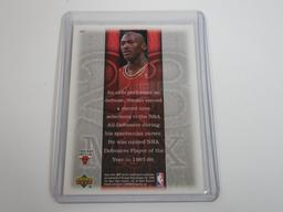 1999-00 UPPER DECK MVP MICHAEL JORDAN MJ EXCLUSIVES CHICAGO BULLS 200