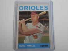 1964 TOPPS BASEBALL #89 BOOG POWELL BALTIMORE ORIOLES