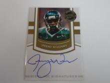 2010 PRESS PASS JEREMY WILLIAMS AUTOGRAPHED ROOKIE CARD