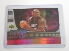 2006-07 UPPER DECK RESERVE SHAQUILLE O'NEAL MVP WATCH HOLO HEAT