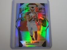 2017 PANINI PRIZM MIKE EVANS SILVER PRIZM REFRACTOR BUCCANEERS