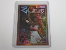 1996-97 TOPPS FINEST CLIFFORD ROBINSON REFRACTOR CARD PORTLAND TRAILBLAZERS