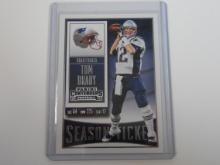 2015 PANINI CONTENDERS FOOTBALL TOM BRADY SEASON TICKET PATRIOTS