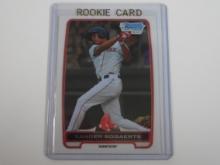 2012 BOWMAN CHROME XANDER BOGAERTS 1ST ROOKIE CARD RC RED SOX