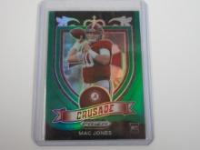 2021 PANINI PRIZM DRAFT CRUSADE MAC JONES ROOKIE CARD RC GREEN PRIZM ALABAMA