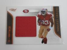 2017 PANINI CERTIFIED CUTS JOE WILLIAMS JUMBO JERSEY ROOKIE CARD 49ERS