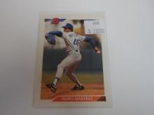 1992 BOWMAN BASEBALL #82 PEDRO MARTINEZ ROOKIE CARD LOS ANGELES DODGERS RC