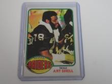 1976 TOPPS FOOTBALL #380 ART SHELL OAKLAND RAIDERS