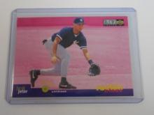 1994 UPPER DECK COLLECTORS CHOICE DEREK JETER PINK ROOKIE CARD RC YANKEES