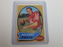 1970 TOPPS FOOTBALL #130 JOHN BRODIE SAN FRANCISCO 49ERS