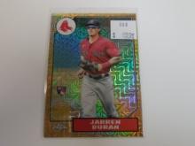 2022 TOPPS CHROME JARREN DURAN 35TH ANNIVERSARY ROOKIE CARD REFRACTOR RC