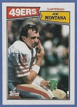 1987 Topps #112 Joe Montana San Francisco 49ers