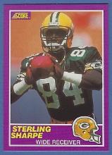 High Grade 1989 Score Supplemental #333S Sterling Sharpe RC Green Bay Packers
