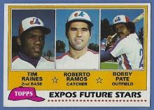 Nice 1981 Topps #479 Tim Raines RC Montreal Expos