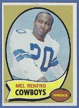 Sharp 1970 Topps #45 Mel Renfro Dallas Cowboys