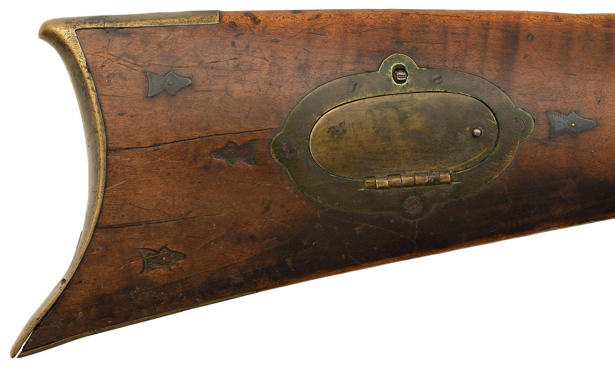 Percussion Half Stock Plains Style Rifle By John Smith