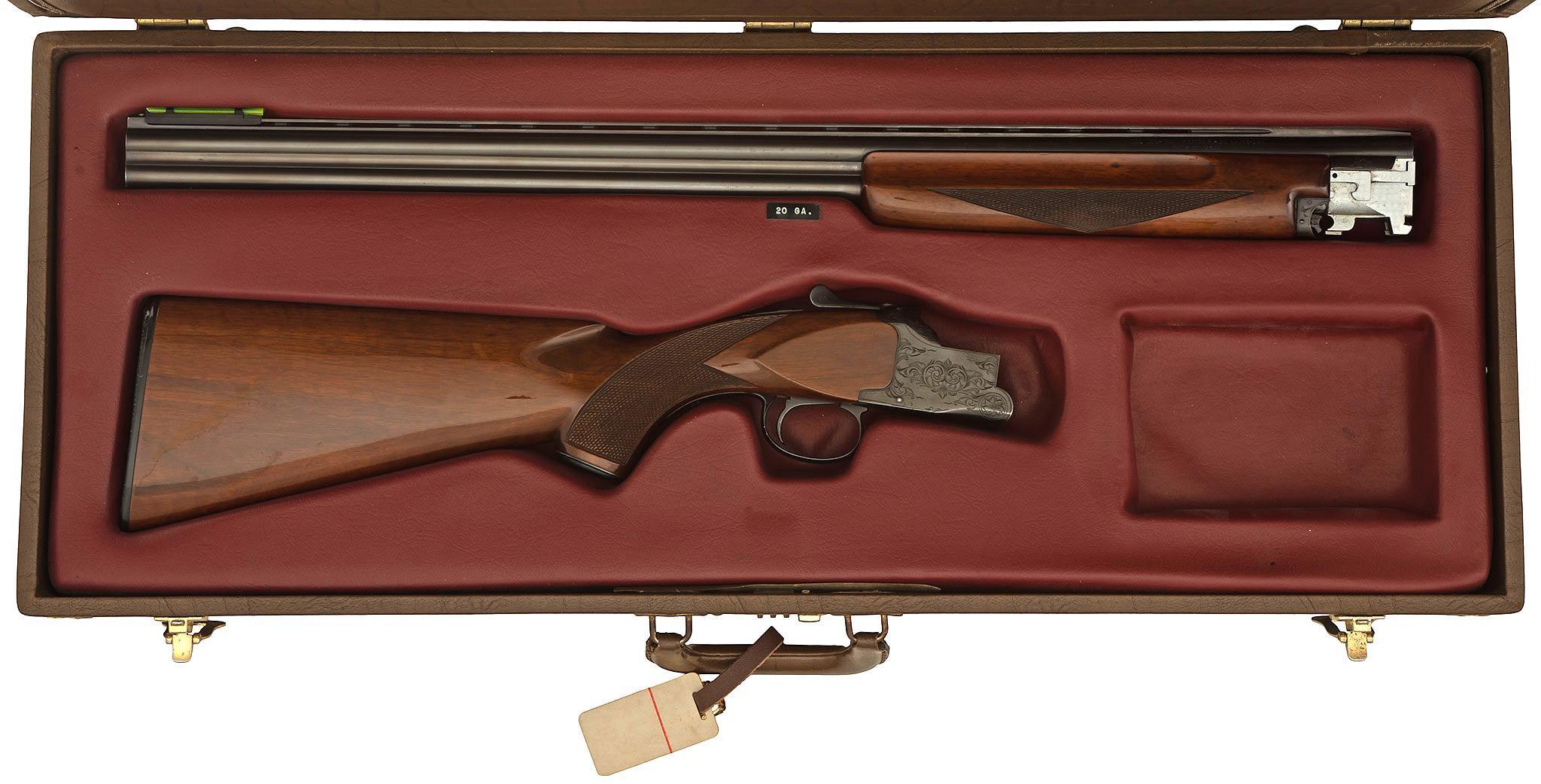 *Cased Winchester Model 101 Over/Under Shotgun Three Barrel Set