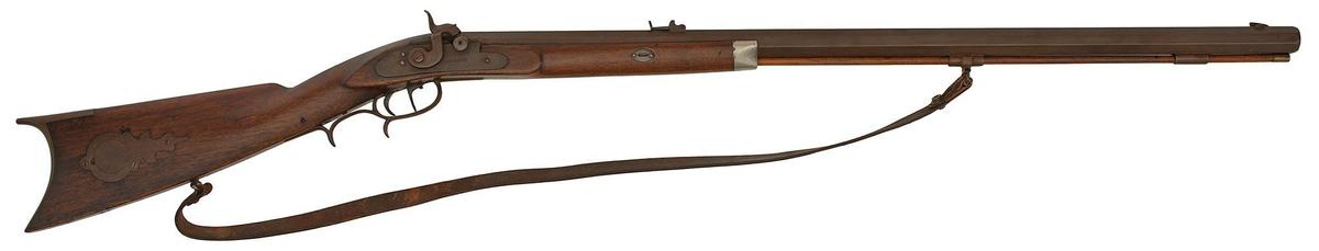 Half Stock Percussion Rifle By John Smith