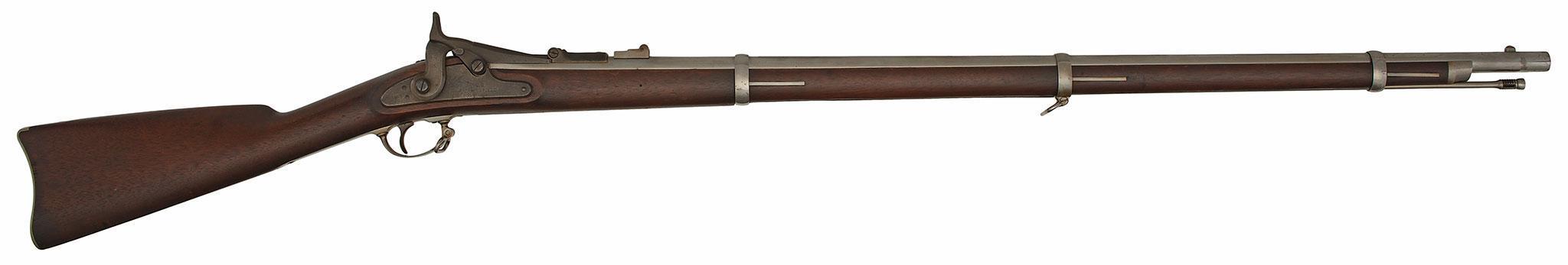 U.S. Model 1866 Springfield 2D Allin Trapdoor Rifle