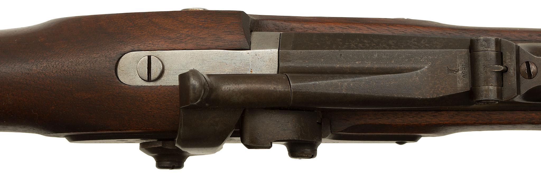 U.S. Model 1866 Springfield 2D Allin Trapdoor Rifle