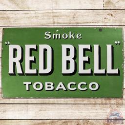 Smoke Red Bell Tobacco SS Porcelain Sign