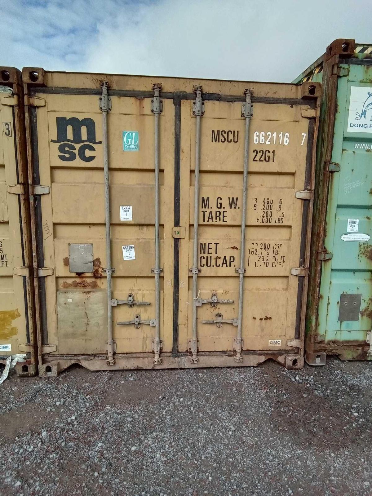 2004 SHIPPING CONTAINER