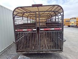 2001 STOLL CATTLE TRAILER