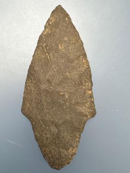 Well-Made 3 3/16" Morrow Mountain Found in North Carolina, Ex: Dudkewitz, Thin Example