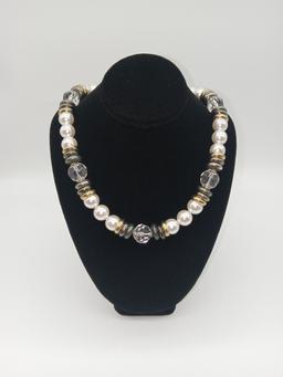 Vintage Multi Bead Necklace