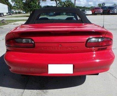 1995 Chevrolet Camaro Z28 Convertible.71000 mile; title reads exempt.5.7L V