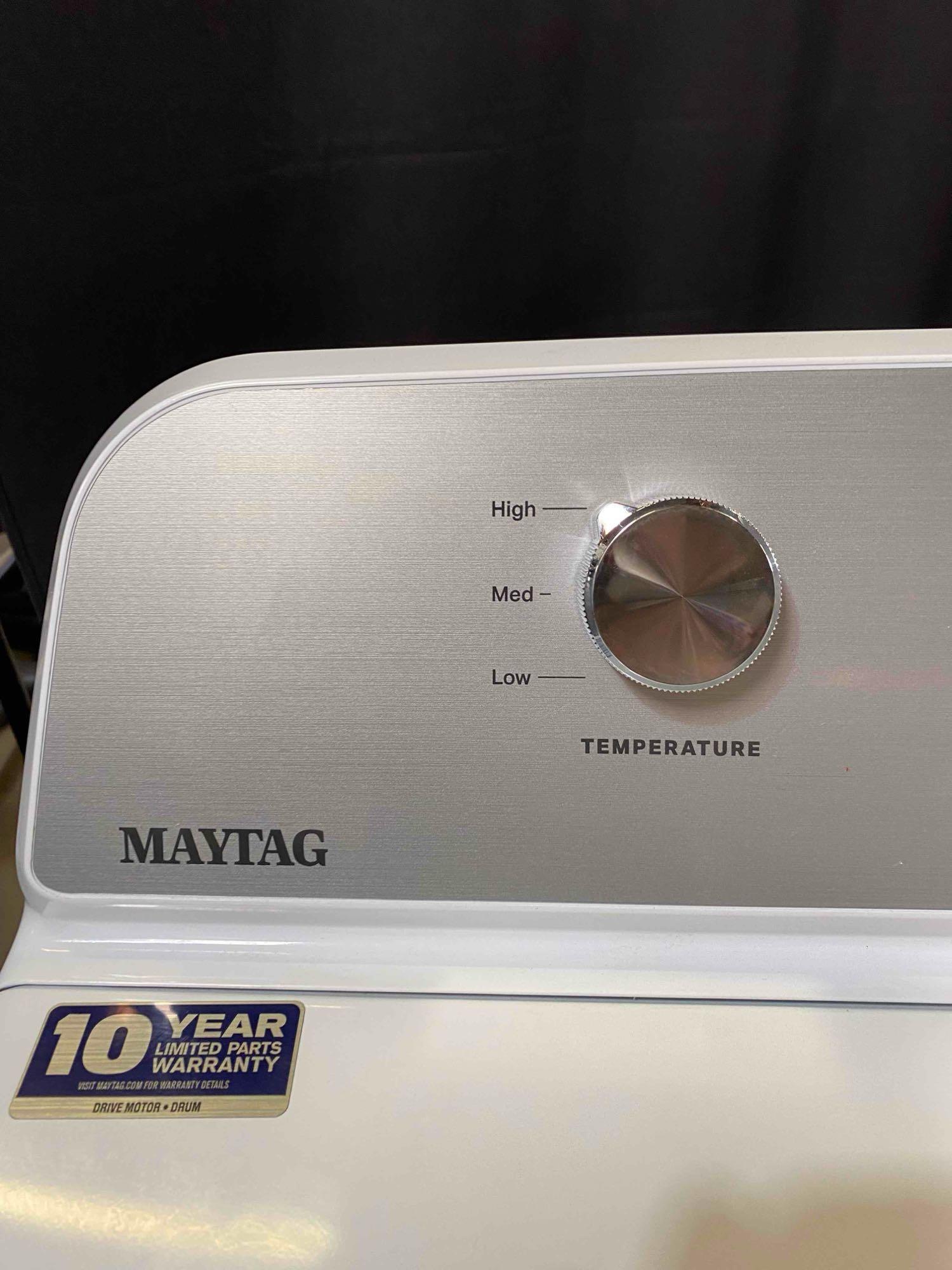 Maytag 7.0 cu. ft. Vented Electric Dryer in White