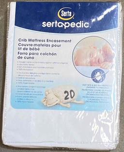 Sertapedic Crib Mattress Encasement