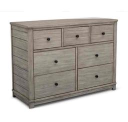 Simmons Kids Monterey 7 Drawer Dresser with Interlocking Drawers