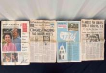 Lot Of newspaper memorabilia