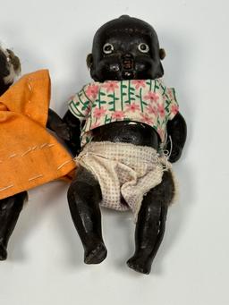 (2) Made in Japan Black Americana Dolls