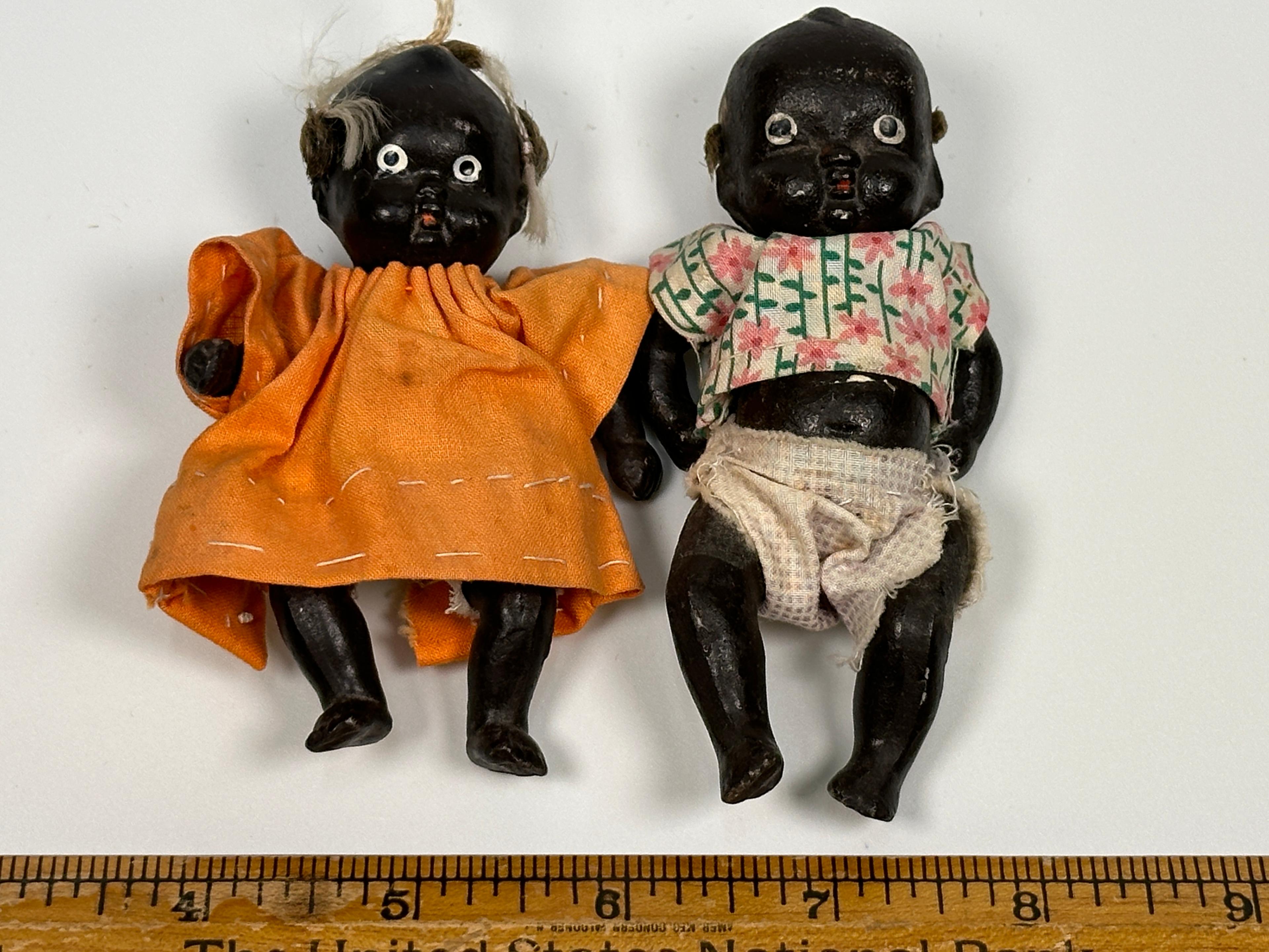 (2) Made in Japan Black Americana Dolls