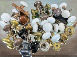 Large Assortment of Door Knobs