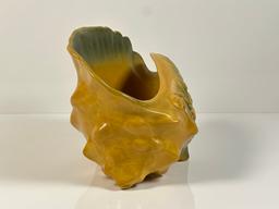 Roseville Pottery Conch Shell Cornucopia