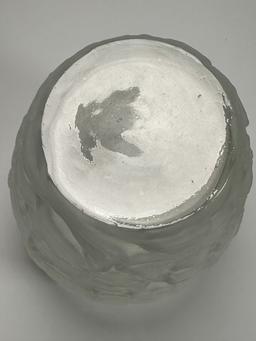 Joseph Inwald Dogwood Frosted Vase