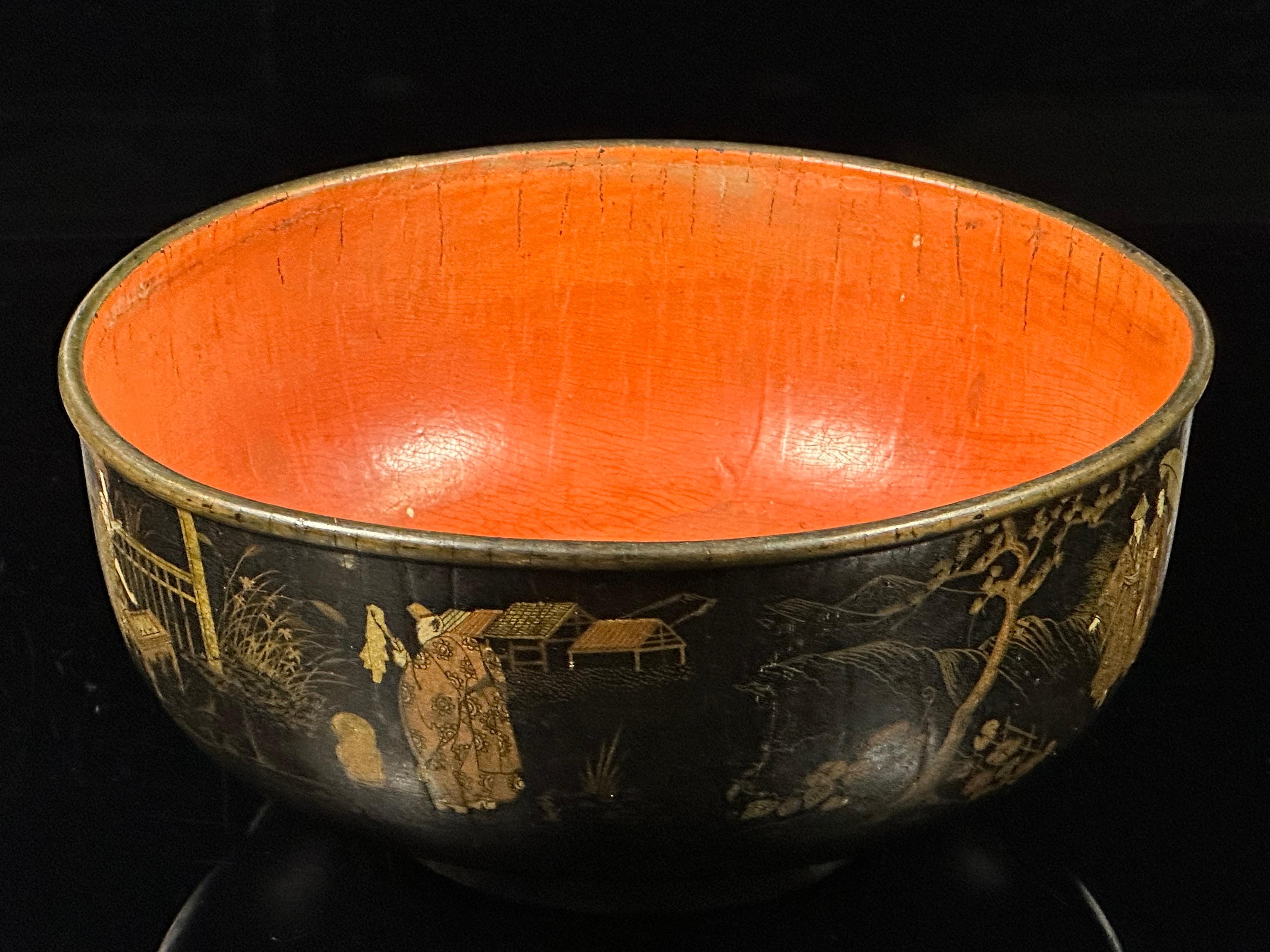 Japanese Lacquered Bowl