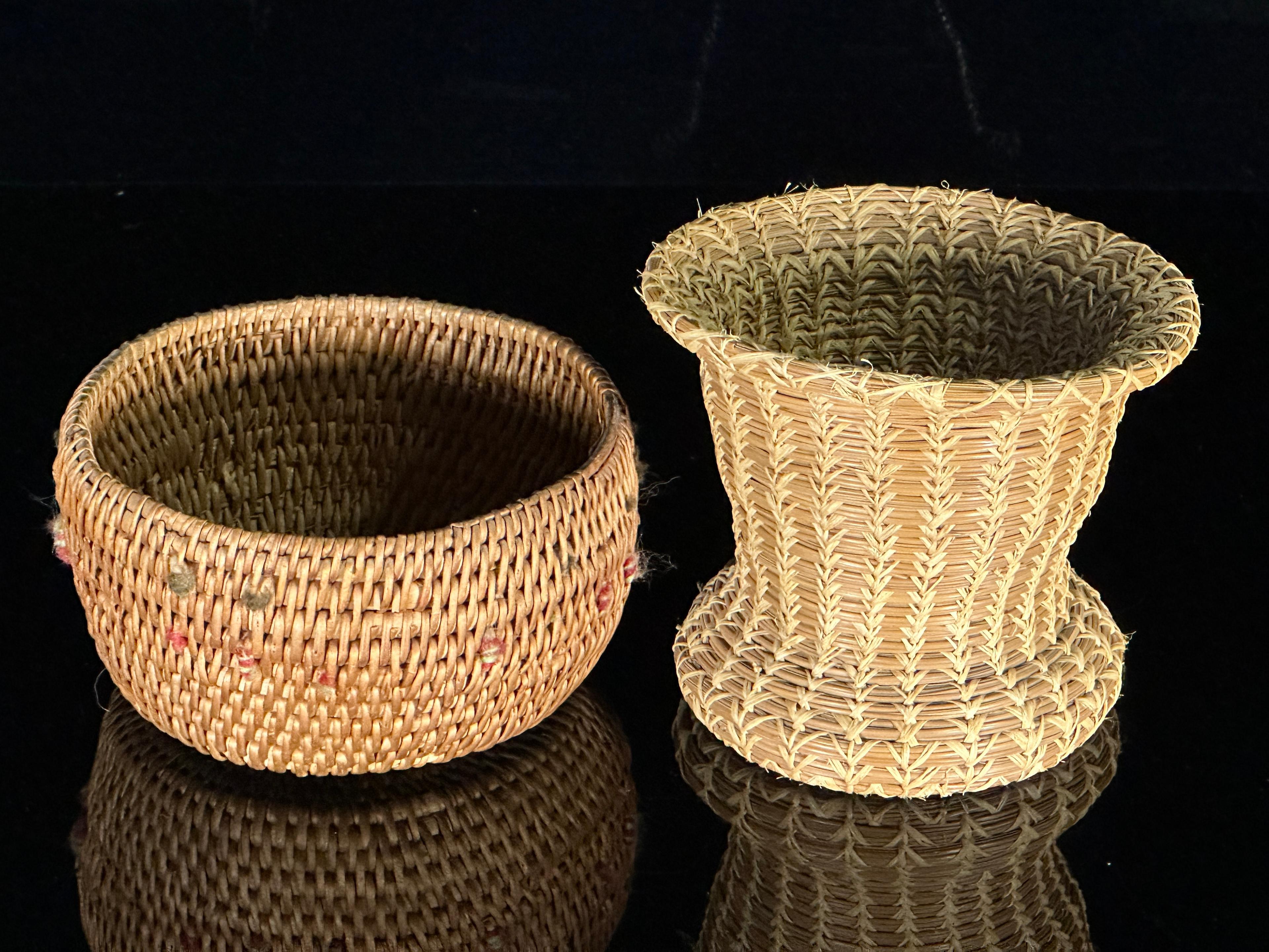 Two Native American Baskets