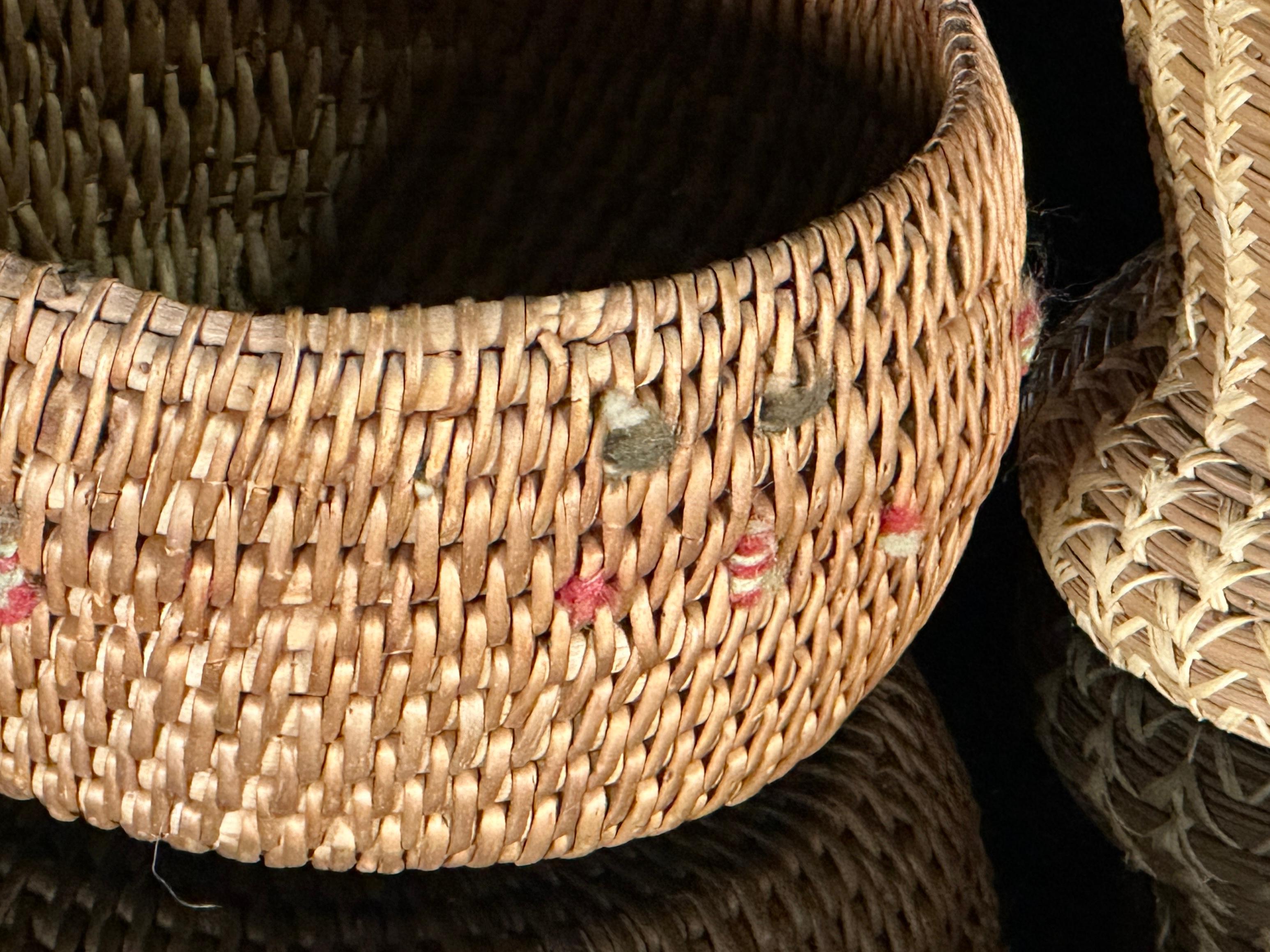 Two Native American Baskets